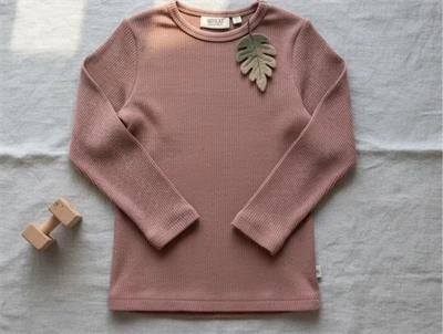 Wheat t-shirt rib rose cheeks