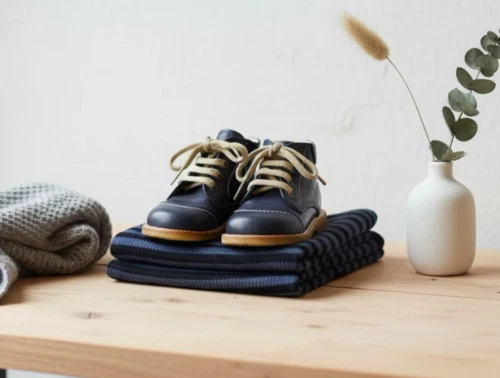 Angulus begyndersko navy med snørebånd