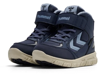 Hummel X-Light 2.0 Mid Tex JR vinterstøvler ebony med velcro