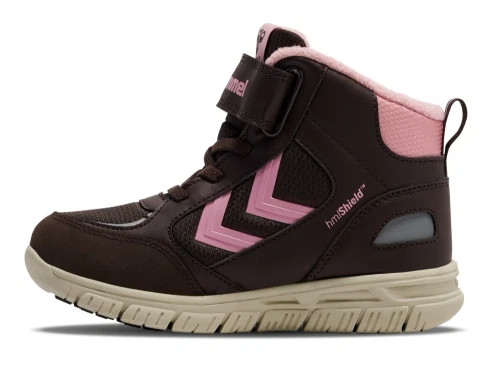 Hummel X-Light 2.0 Mid Tex JR vinterstøvler java med velcro