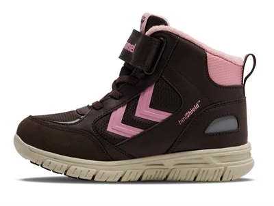 Hummel X-Light 2.0 Mid Tex JR vinterstøvler java med velcro