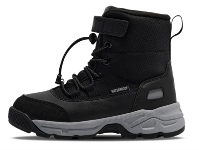 Hummel Snow Boot Tex vinterstøvler sort med snøreluknin