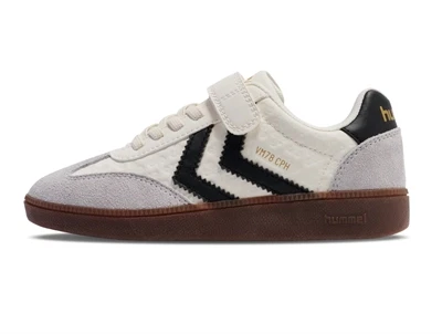 Hummel VM78 sneaker hvid med velcro og gummisål