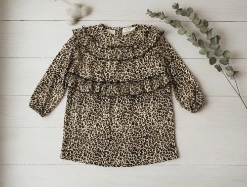 MarMar kjole Doran brown leo