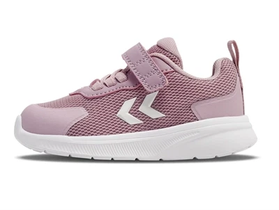 Hummel Actus TR Breather sneaker keepsake lilla med velcro og let mesh