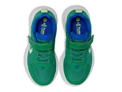 Hummel Actus TR Breather JR sneaker grøn med velcro og let meshHummel Actus TR Breather JR sneaker grøn med velcro og let mesh