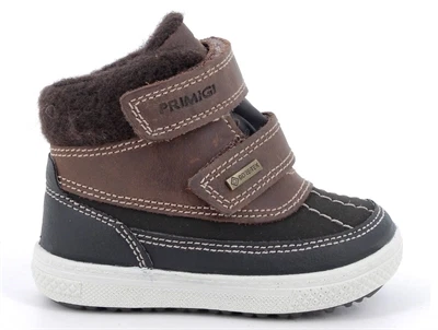 Primigi Gore-Tex vinterstøvle brun med velcro