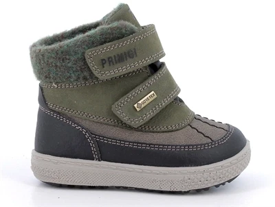 Primigi Gore-Tex vinterstøvle grøn med velcro