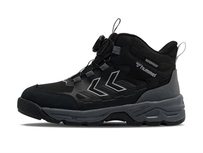 Hummel Cliff Easy Tex Boot JR vinterstøvler sort med drejelukning