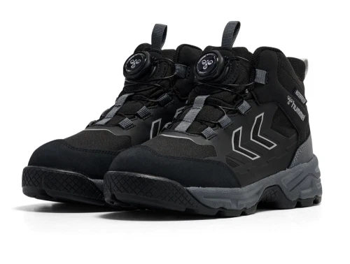 Hummel Cliff Easy Tex Boot JR vinterstøvler sort med drejelukning
