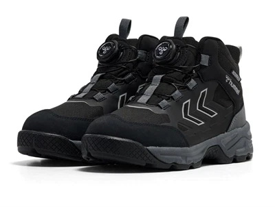Hummel Cliff Easy Tex Boot JR vinterstøvler sort med drejelukning
