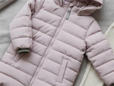 En Fant mauve shadow gummivinterjakke