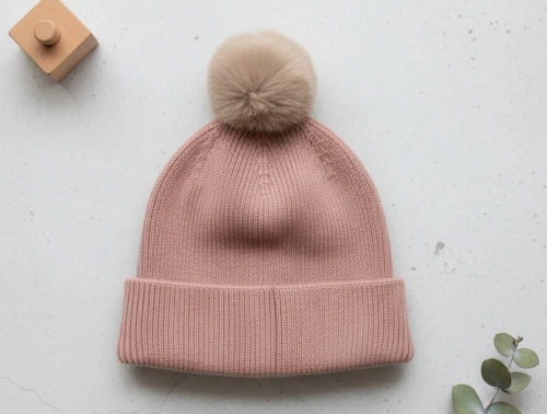 En Fant burlwood beanie hue uld/akryl