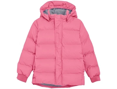 En Fant puffervinterjakke i confetti med quiltet design set forfra