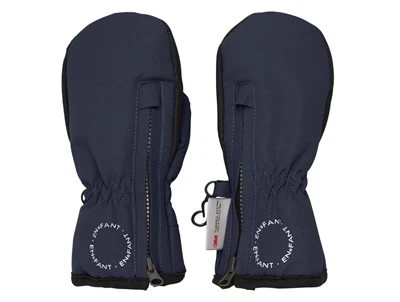 En Fant luffer ebony med sort greb og lynlås