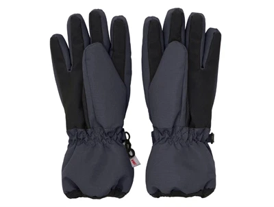 En Fant luffer i ebony med sort greb set bagfra