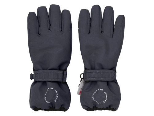 En Fant luffer i ebony med sort greb og lynlås