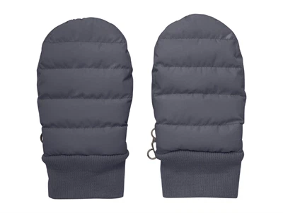 En Fant luffer i ebony med ribkant set forfra