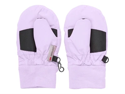 En Fant luffer i lavender med ribkant set bagfra