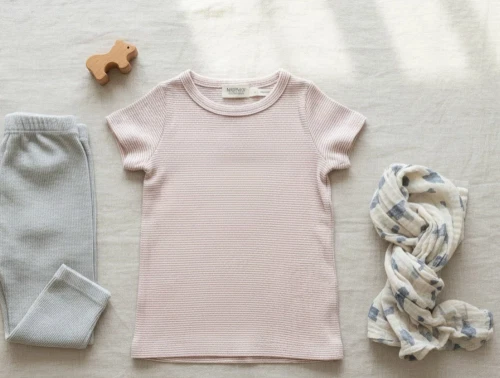 MarMar evening sun stripe top Tago fine rib modal