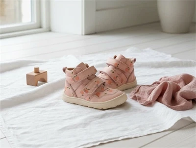 Bisgaard Becky sko med ferskenprint