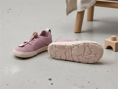 Bisgaard Jua sko rose med elastiksnøre