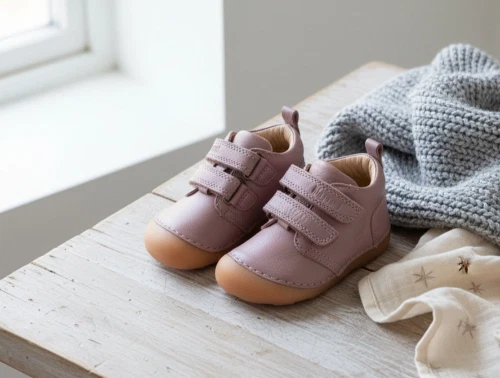 Bisgaard Carter begyndersko i rose med velcro