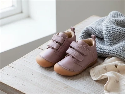 Bisgaard Carter begyndersko i rose med velcro