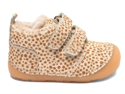 bisgaard Carter Lamb vinterbegyndersko dots fur set fra siden