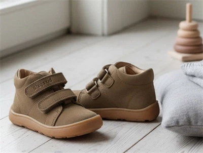 Bisgaard Dex sko earth med velcro