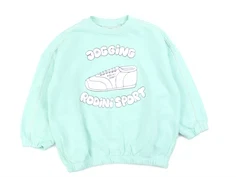 Mini Rodini green sport jogging sweatshirt