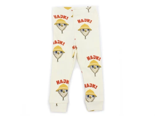 Mini Rodini offwhite hike leggings