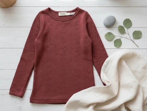 MarMar berry blend pointelle top Tamra merinould