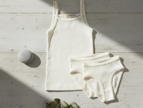 MarMar flour white pointelle undertøjssæt modal