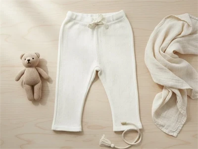 MarMar flour white pointelle bukser Pitti modal