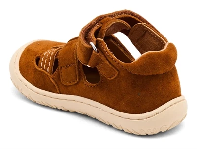 Bisgaard Hana sandal cacao med velcro