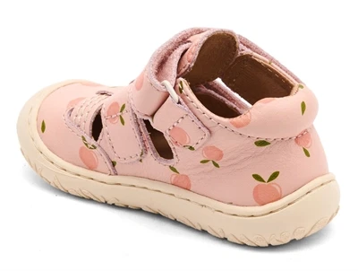 Bisgaard Hana sandal ferskenprint med velcro