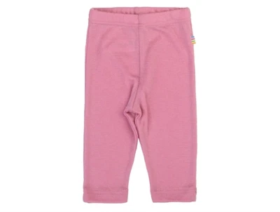 Joha uldleggings i pink med elastik i taljen