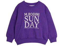 Mini Rodini purple sunday sweatshirt