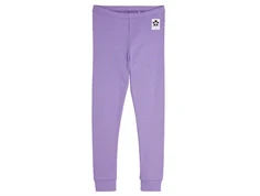 Mini Rodini purple rib leggings