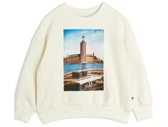 Mini Rodini off-white City Hall sweatshirt