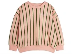 Mini Rodini pink vertical stripe aop sweatshirt