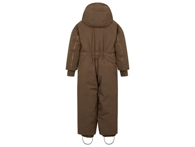 MarMar Copenhagen Ollie flyverdragt i deep choco med elastiske seler set bagfra