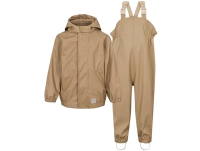 MarMar Copenhagen regnsæt sepia brown med ensfarvet design