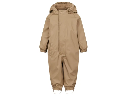 MarMar Copenhagen regndragt sepia brown med fleecefor