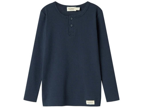 MarMar Copenhagen langærmet t-shirt pilot navy set forfra