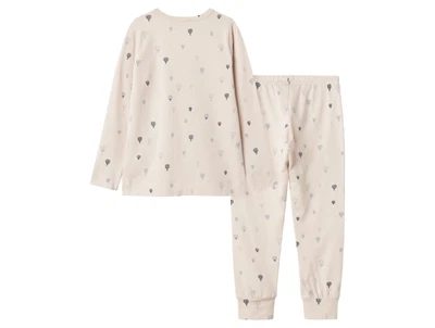 MarMar Copenhagen nattøj sæt air balloon med ballonprint set bagfra