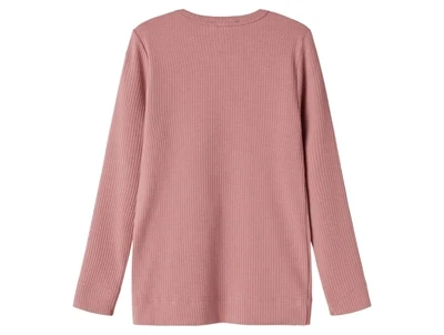 MarMar Copenhagen langærmet t-shirt i rose parfait set bagfra