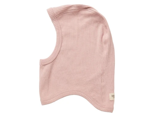 MarMar elefanthue i faded rose rib med lang nakke