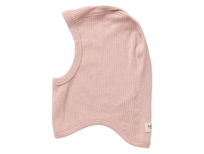 MarMar elefanthue i faded rose rib med lang nakke